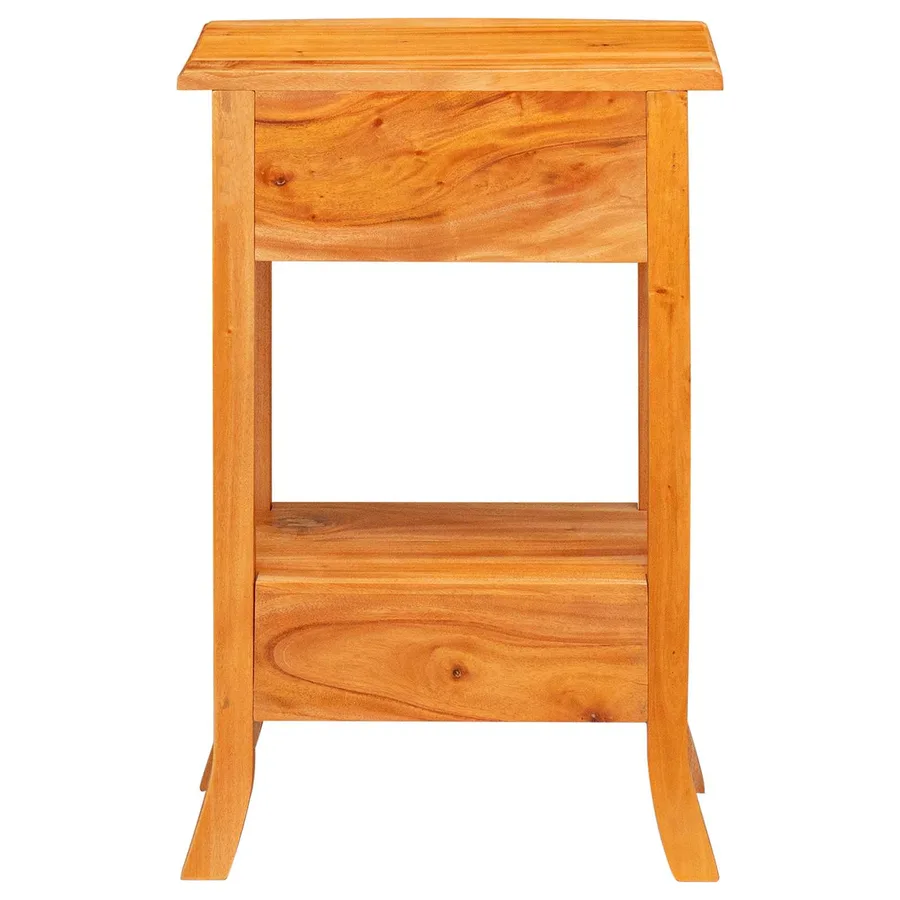Table console avec tiroir Naturel 50,5 x 30 x 75,5 cm - 7