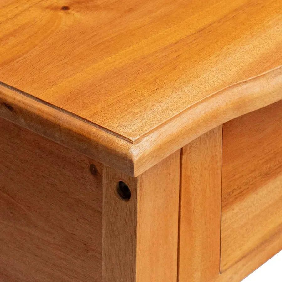 Table console avec tiroir Naturel 50,5 x 30 x 75,5 cm - 9