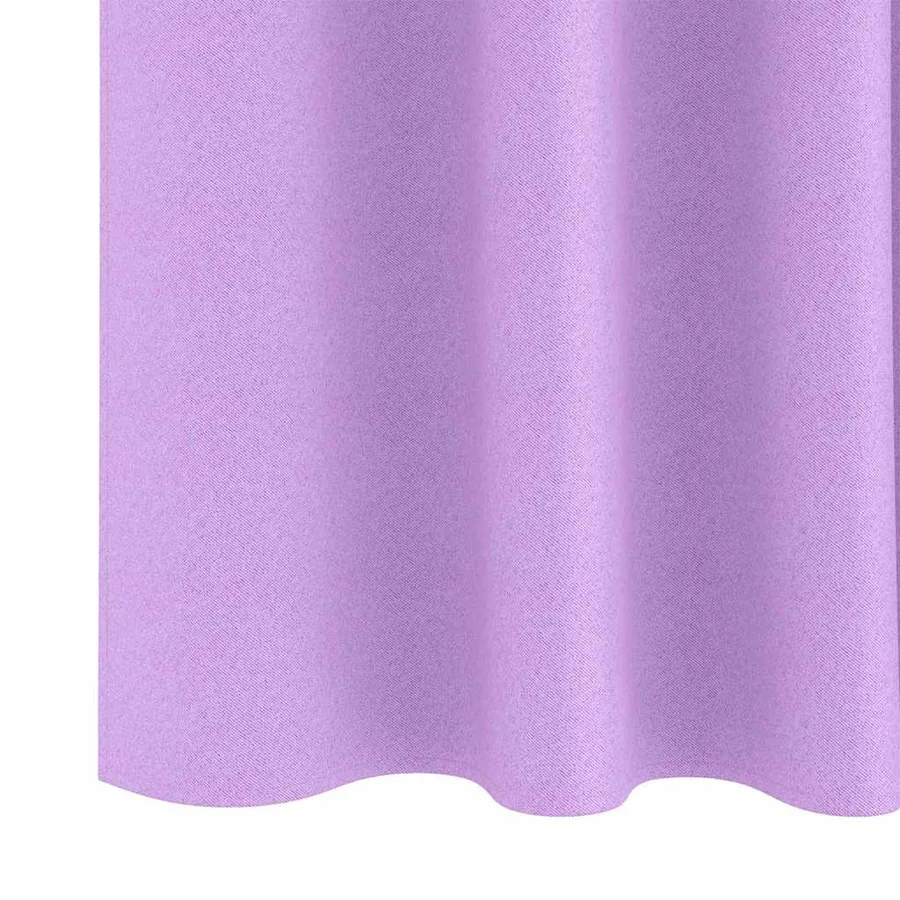 Rideaux occultants avec anneaux 2 pcs Violet 245 x 140 cm - 6