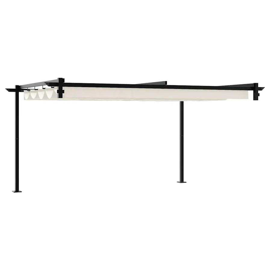 Pavillon 400 x 300 x 200 cm Crème Polyester - 6