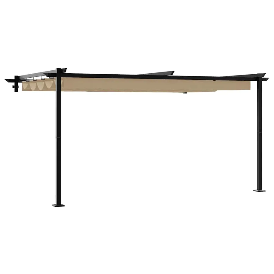 Pavillon 400 x 300 x 200 cm Taupe Polyester - 2