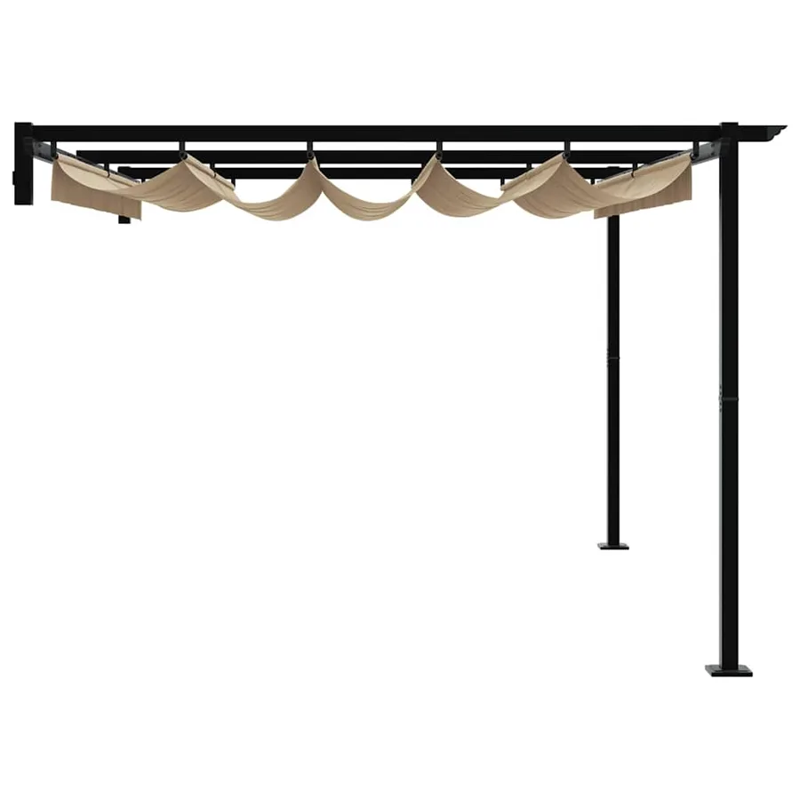 Pavillon 400 x 300 x 200 cm Taupe Polyester - 5