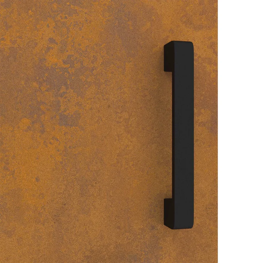 Rangement de cuisine HATTEM Rouillé 90 x 50 x 92 cm Acier - 12