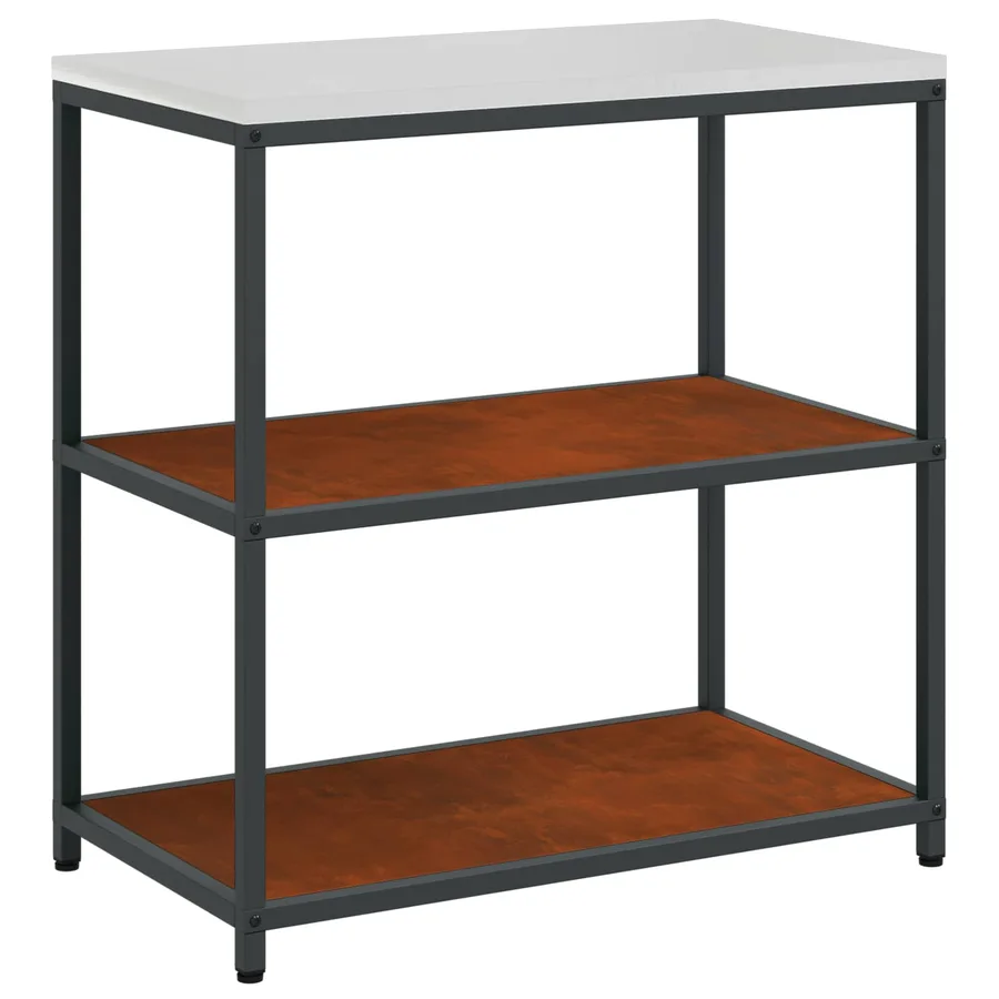Ensemble de rangement cuisine HATTEM 2 pcs Rouillé Acier - 6