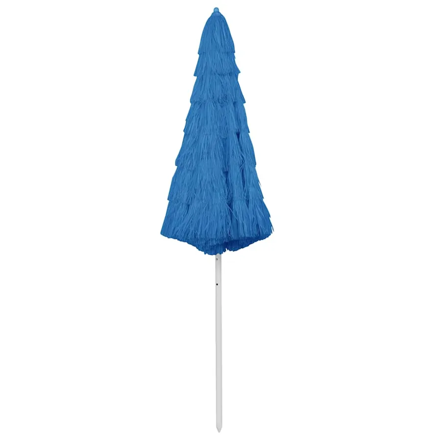 Parasol de plage Hawaii bleu 300 cm - 2