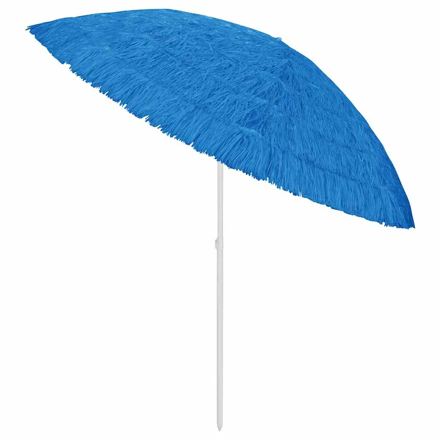 Parasol de plage Hawaii bleu 300 cm - 3