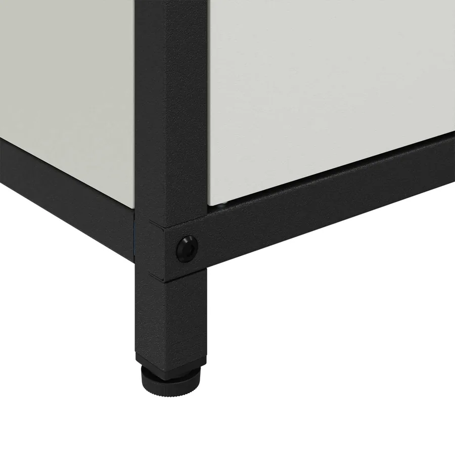 Rangement de cuisine HATTEM Blanc 90 x 50 x 53 cm Acier - 10