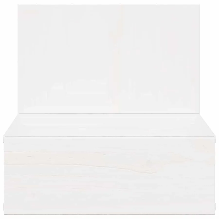 Table de chevet avec tiroir 2 pcs Blanc 42 x 32,5 x 40 cm - 7