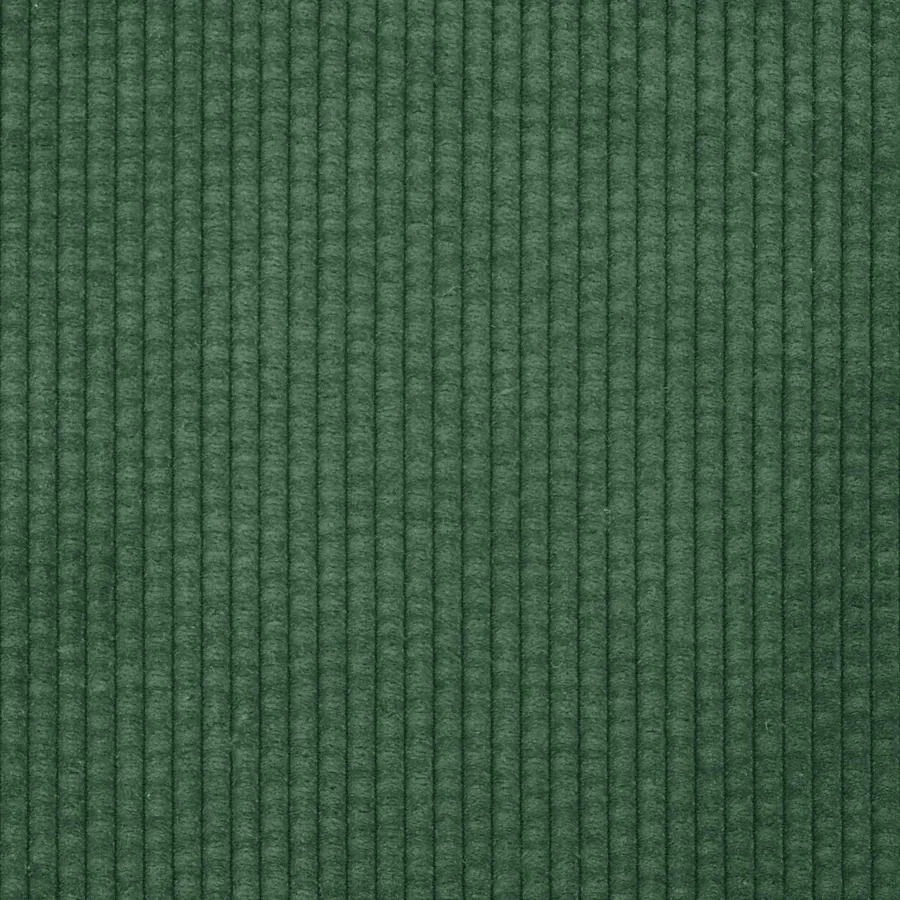 Canapé Vert foncé 250 x 188 x 76 cm Tissu en velours côtelé - 9