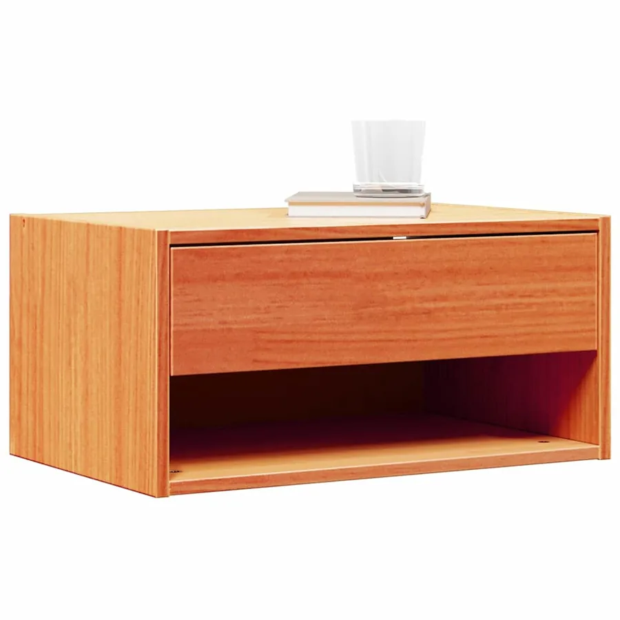 Table de chevet avec tiroir 2 pcs Brun cire 50 x 32,5 x 24 cm - 3