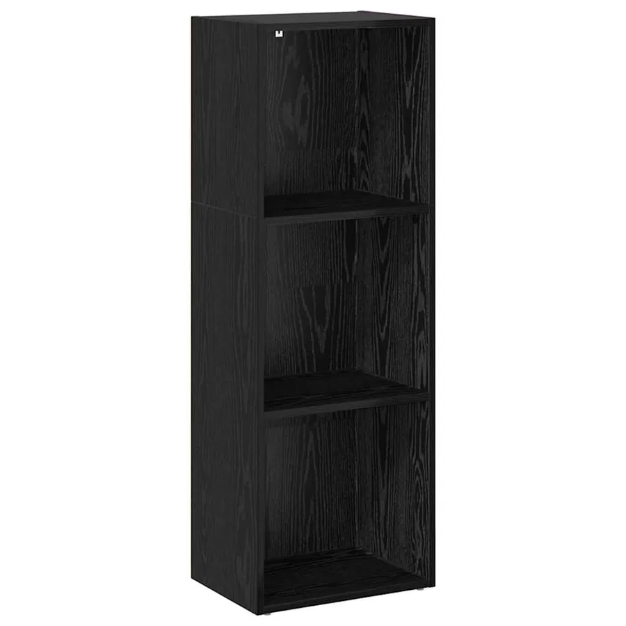 Étagère Chêne noir 40 x 30 x 114 cm Bois d'ingénierie - 2