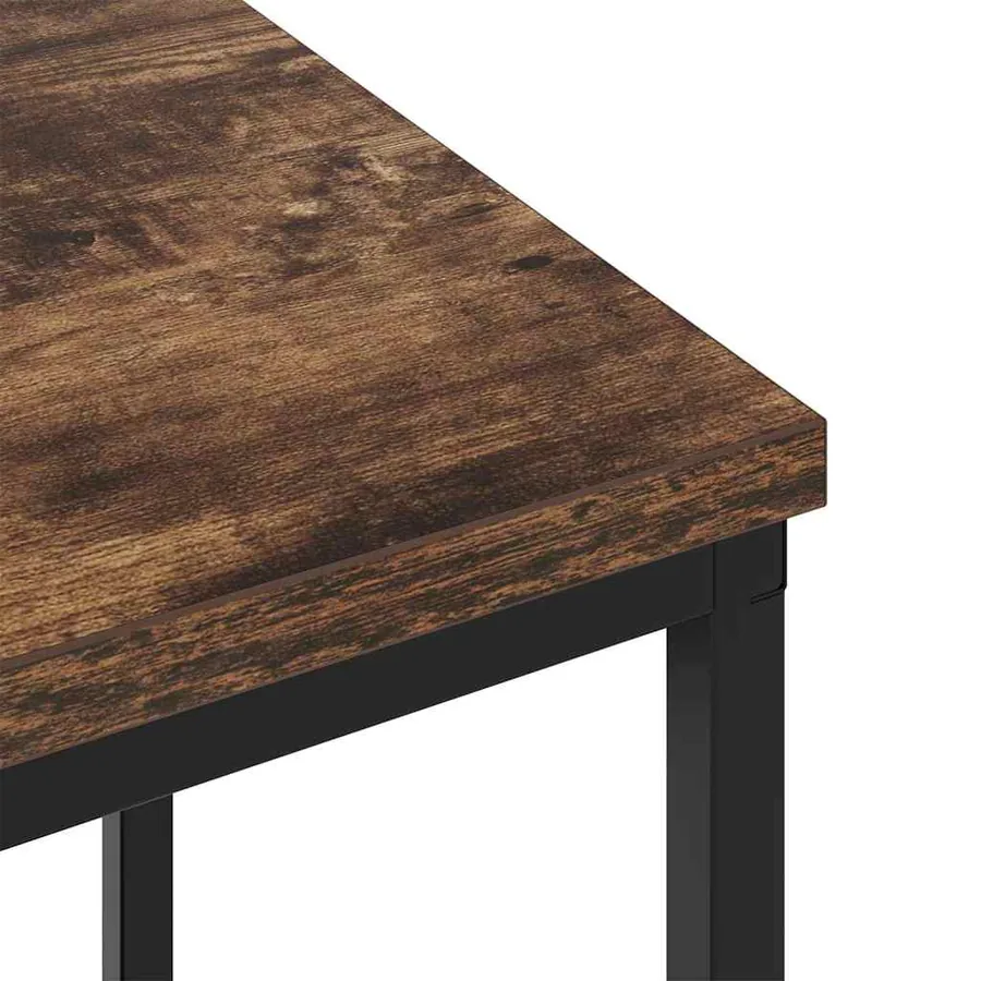 Cabinet de chevet 2 pcs Chêne fumé 38 x 30 x 48 cm - 8