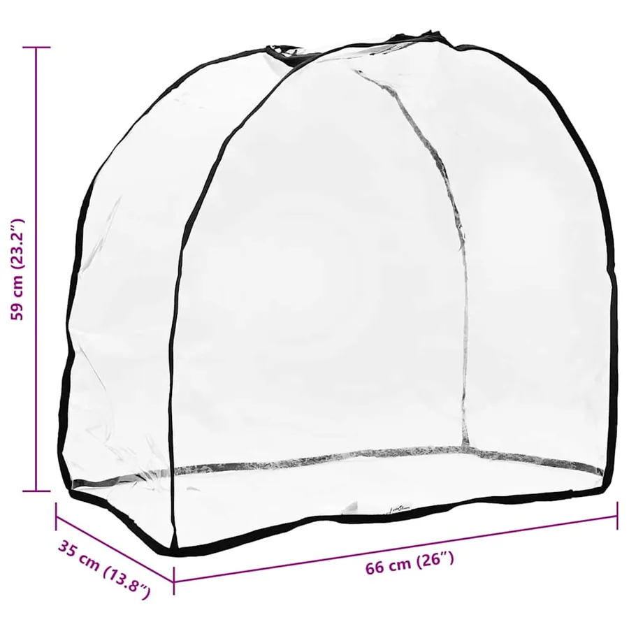 Poussette Pliante pour Animaux Gris 78 x 54 x 101 cm Polyester - 15