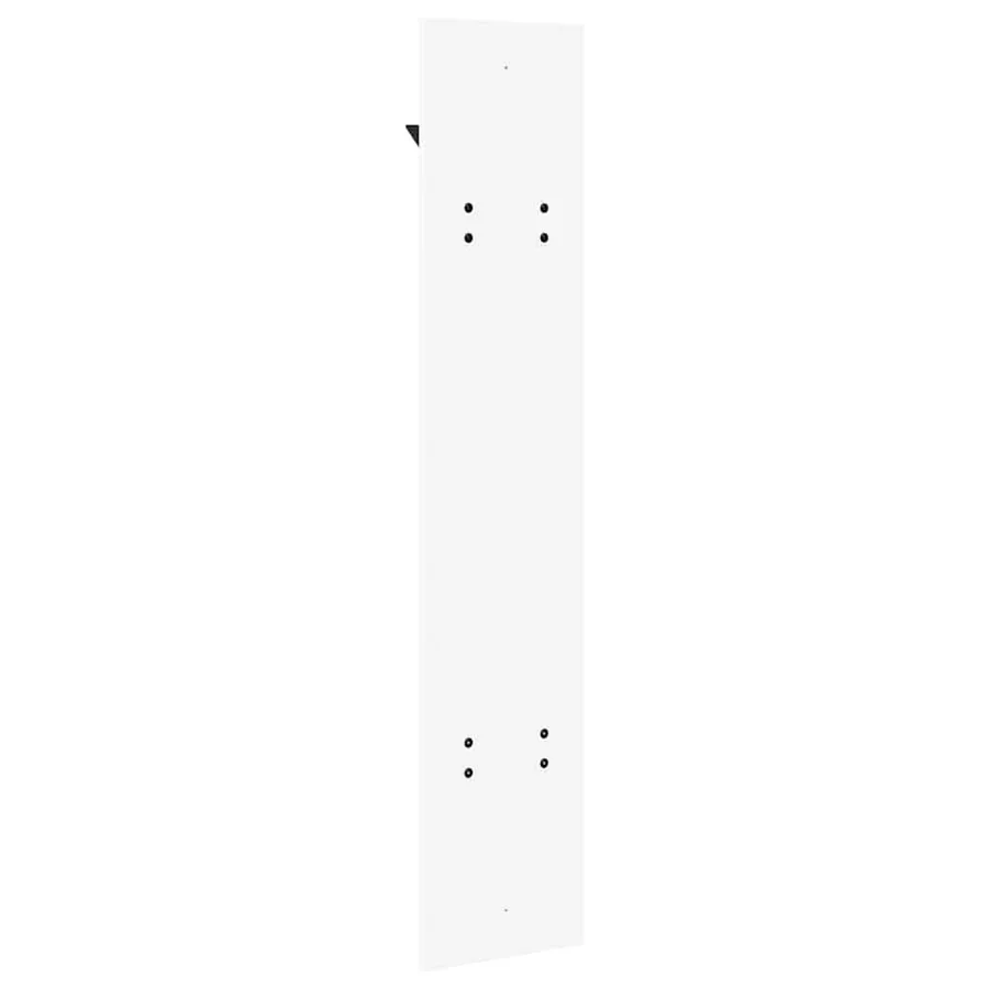 Porte-manteau mural Blanc 20 x 1,5 x 100 cm Bois d'ingénierie - 7
