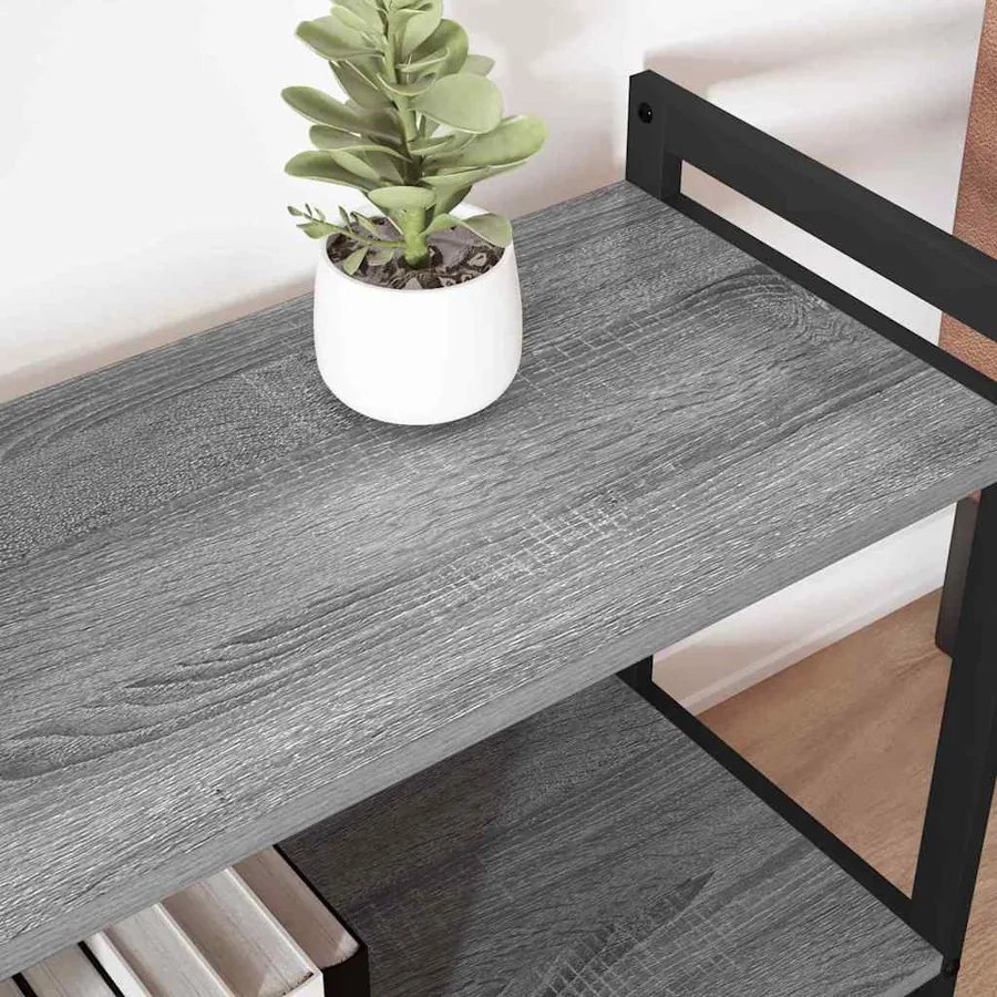 Étagère Sonoma gris 60 x 30 x 50 cm Bois d'ingénierie - 4