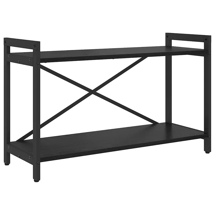 Étagère Chêne noir 80 x 30 x 50 cm Bois d'ingénierie - 2