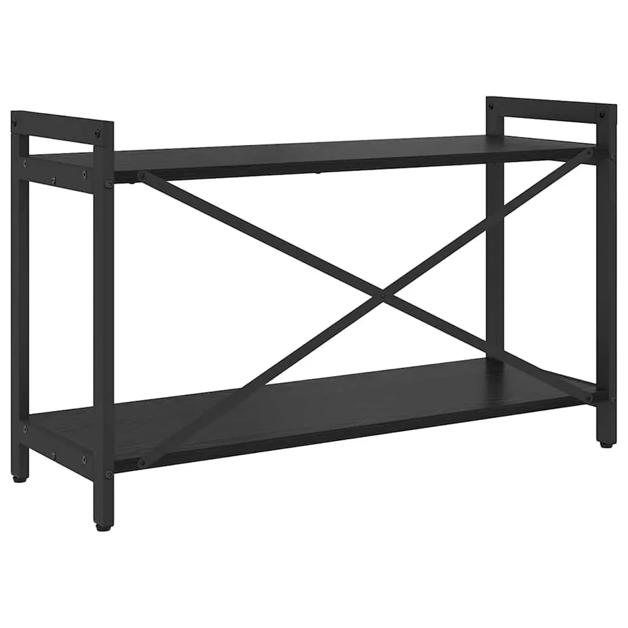 Étagère Chêne noir 80 x 30 x 50 cm Bois d'ingénierie - 7