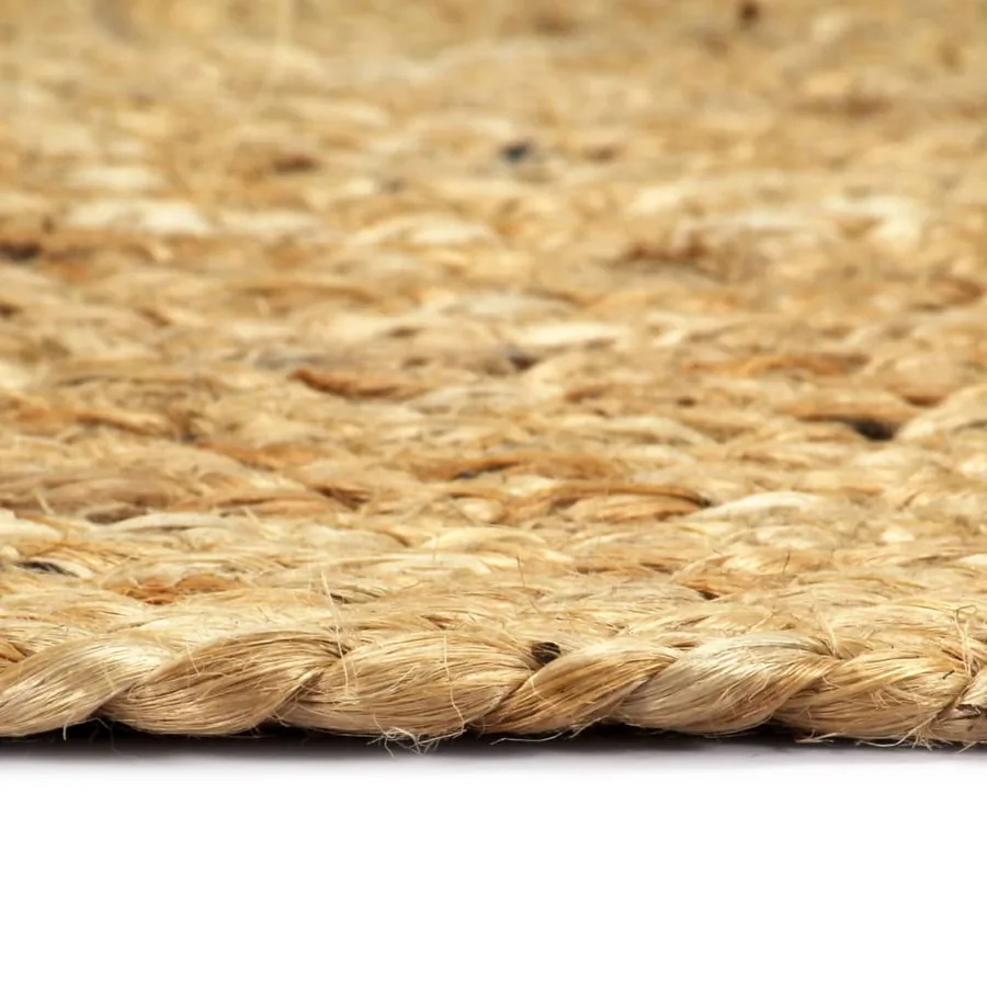 Napperons 6 pcs Naturel Plain 38 cm Rond Jute - 4