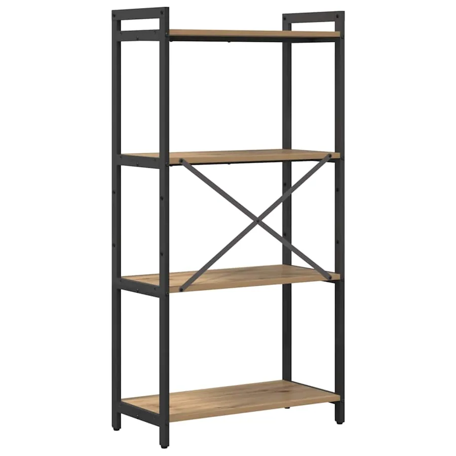Étagère 60 x 30 x 120 cm Bois d'ingénierie Chêne artisanal - 7