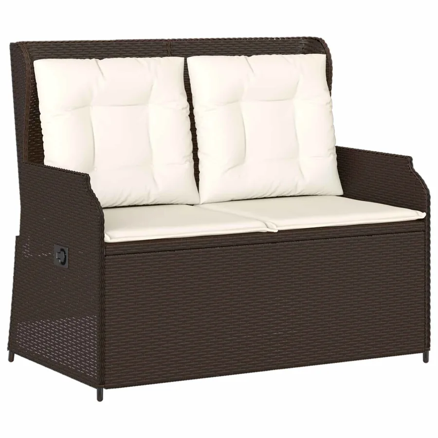 Banc de jardin Marron polyrotin - 2