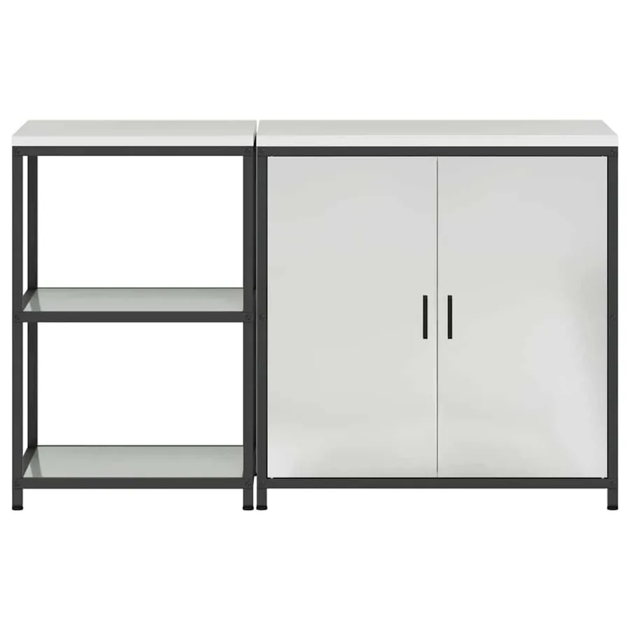 Ensemble de rangement cuisine HATTEM 2 pcs Argenté - 9