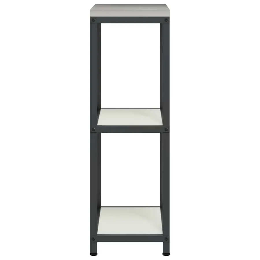 Rangement de cuisine HATTEM Blanc 30 x 50 x 92 cm Acier - 6