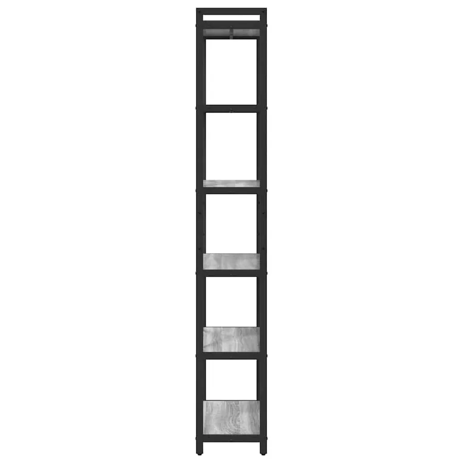 Étagère Sonoma gris 60 x 30 x 189,5 cm Bois d'ingénierie - 6