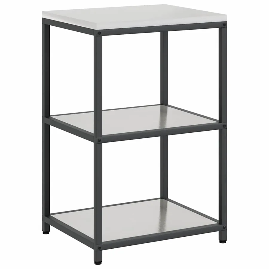 Ensemble de rangement cuisine HATTEM 3 pcs Argenté - 6