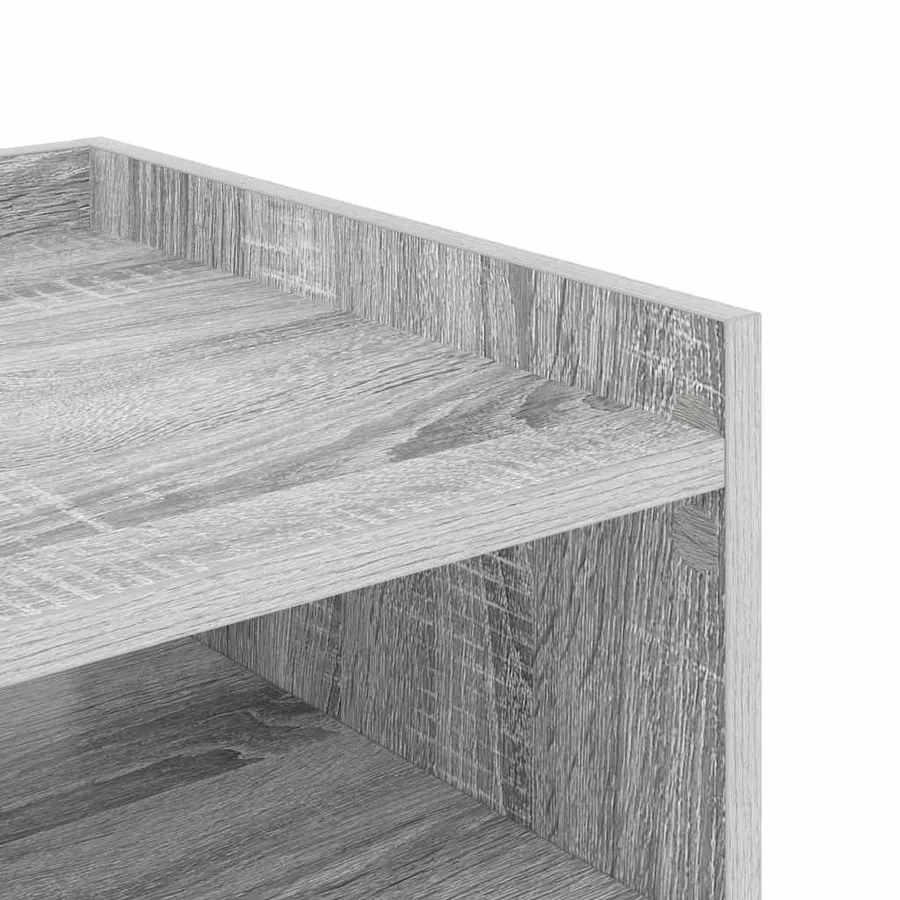 Cabinet de chevet 2 pcs Gris Sonoma 40 x 40 x 61 cm - 10