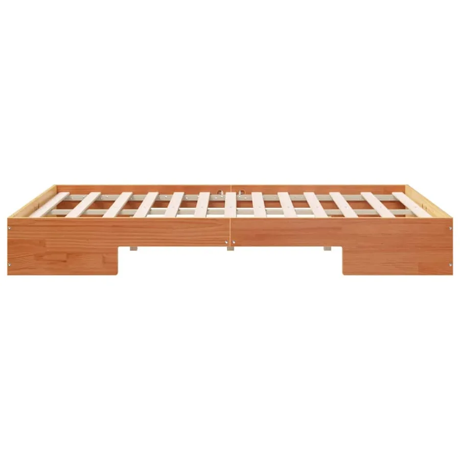 Cadre de lit Marron 120 x 190 cm - 6