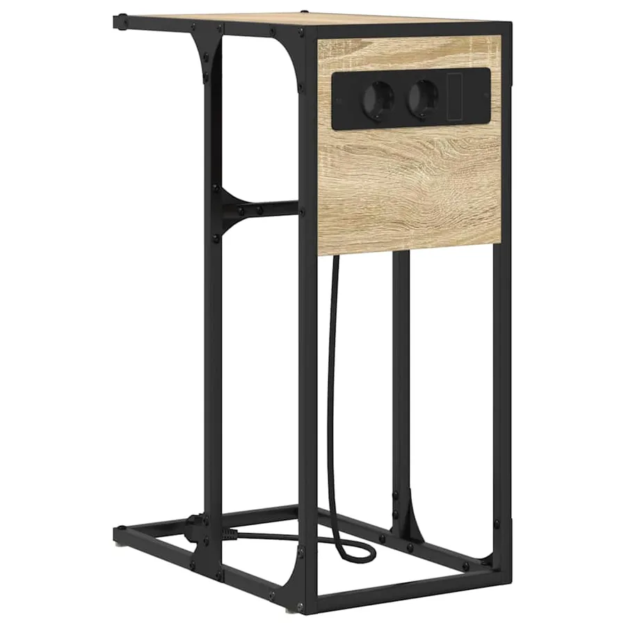 Cabinet de chevet Chêne Sonoma 41,5 x 26 x 60,5 cm - 2