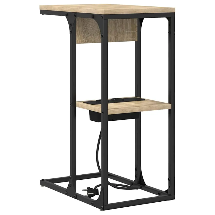 Cabinet de chevet Chêne Sonoma 41,5 x 26 x 60,5 cm - 2