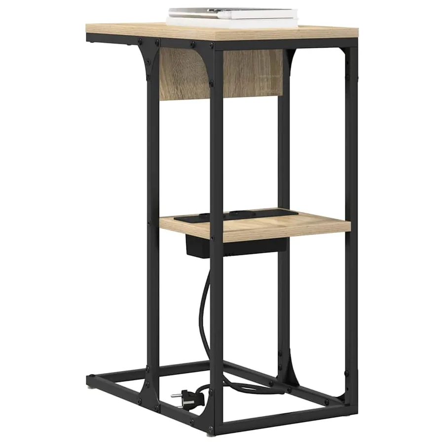 Cabinet de chevet Chêne Sonoma 41,5 x 26 x 60,5 cm - 3