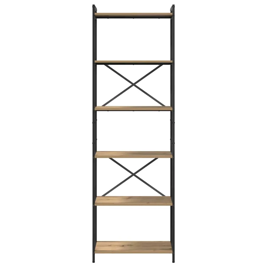 Étagère 60 x 30 x 189,5 cm Bois d'ingénierie Chêne artisanal - 5