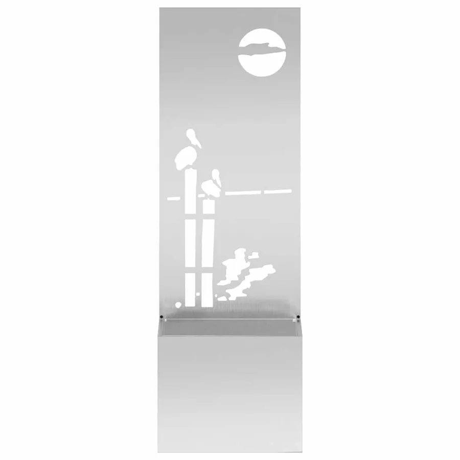 Écran de confidentialité de jardin Argenté 50 x 32 x 150 cm - 5