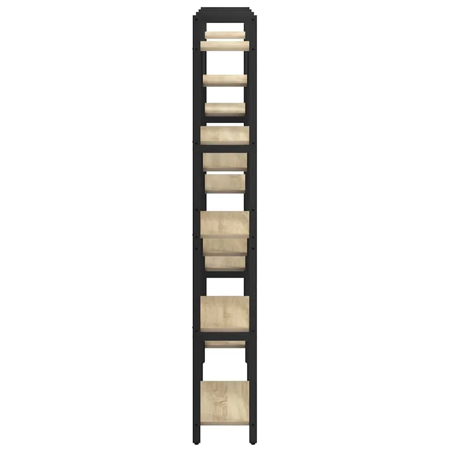 Étagère Chêne Sonoma 156 x 25 x 167 cm Bois d'ingénierie - 6
