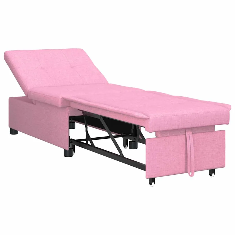 Canapé-lit escamotable Rose 194 x 50 x 82 cm tissu - 2
