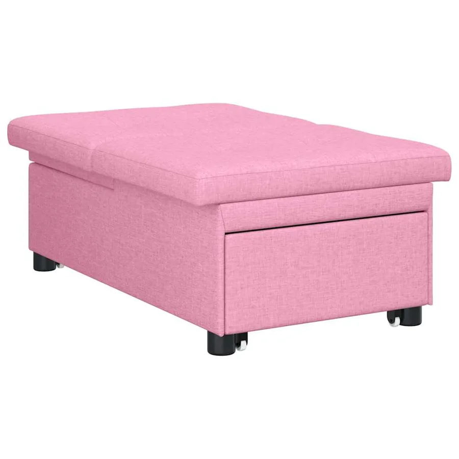 Canapé-lit escamotable Rose 194 x 50 x 82 cm tissu - 4