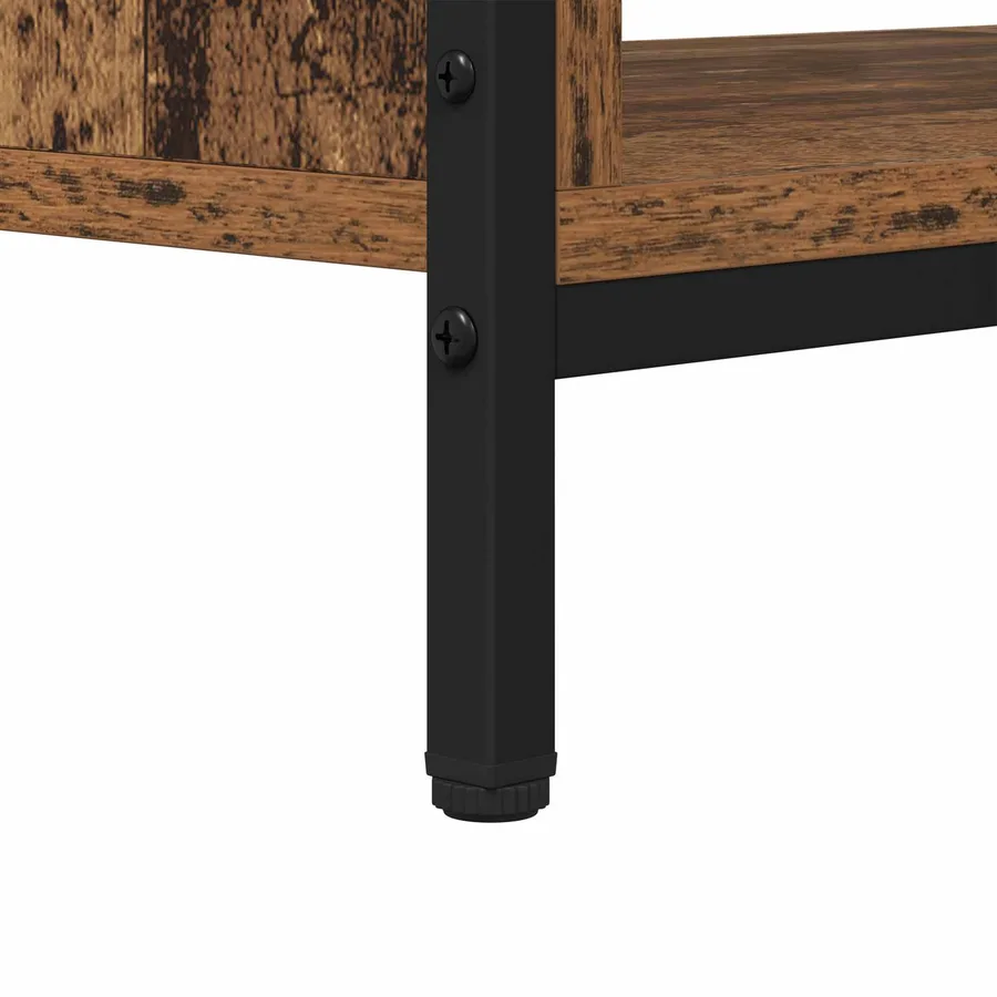 Meuble TV Bois Ancien 100 x 40 x 45 cm Bois d'ingénierie - 10