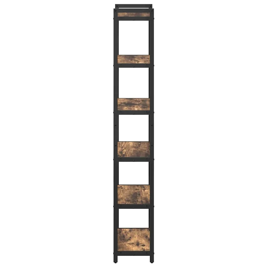 Étagère Chêne fumé 40 x 30 x 189,5 cm Bois d'ingénierie - 6