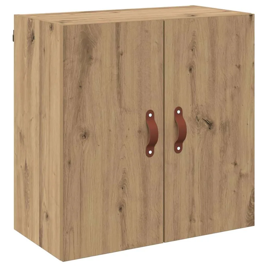 Meuble mural 60 x 31 x 60 cm Bois d'ingénierie chêne artisanal - 2