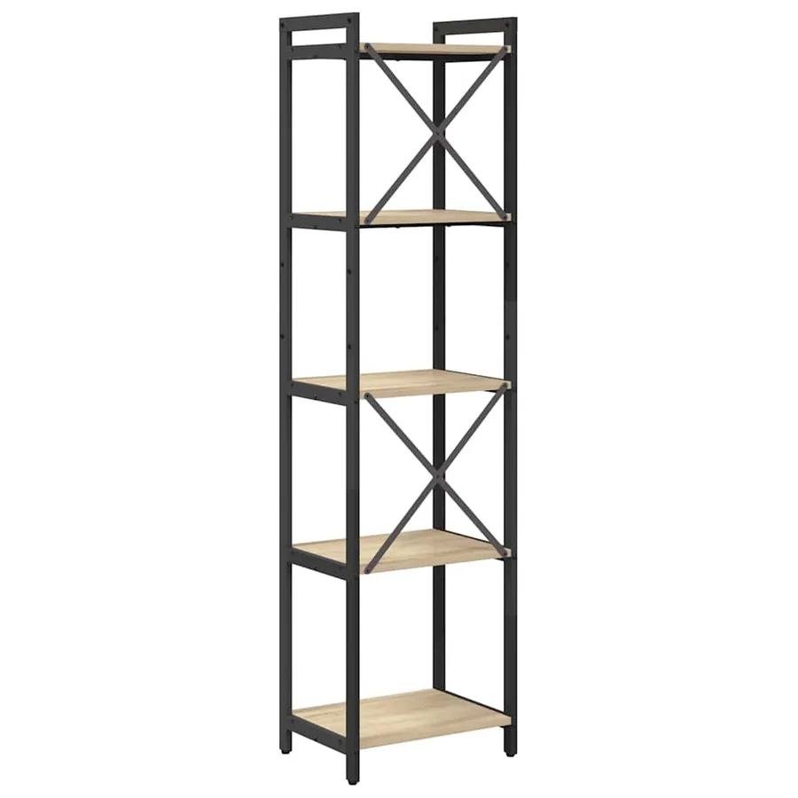 Étagère Chêne Sonoma 40 x 30 x 155 cm Bois d'ingénierie - 7