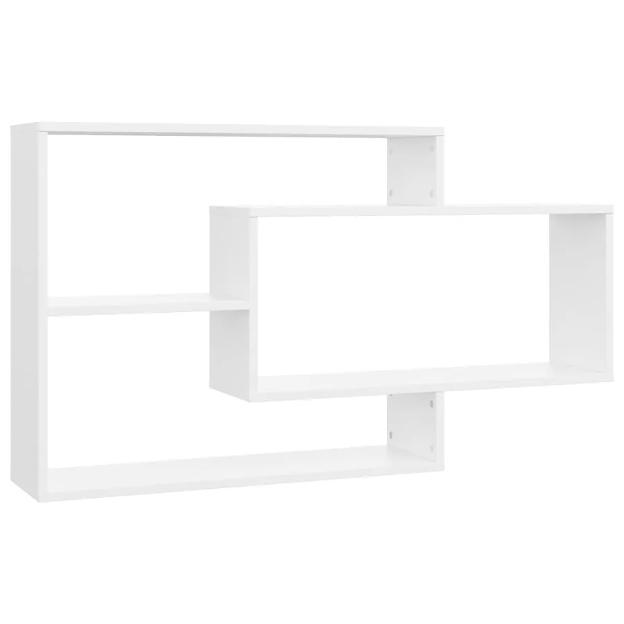 Wall Shelves White 104x20x58.5 cm Engineered Wood - 2