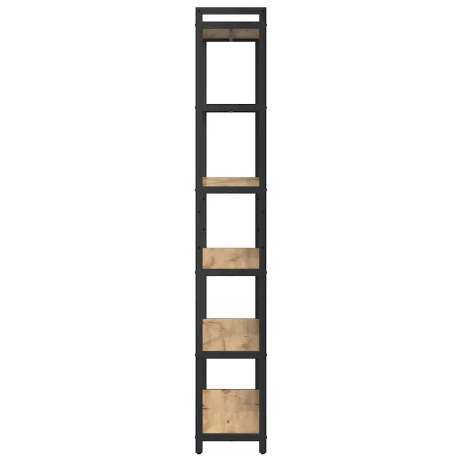 Étagère 80 x 30 x 189,5 cm Bois d'ingénierie Chêne artisanal - 6