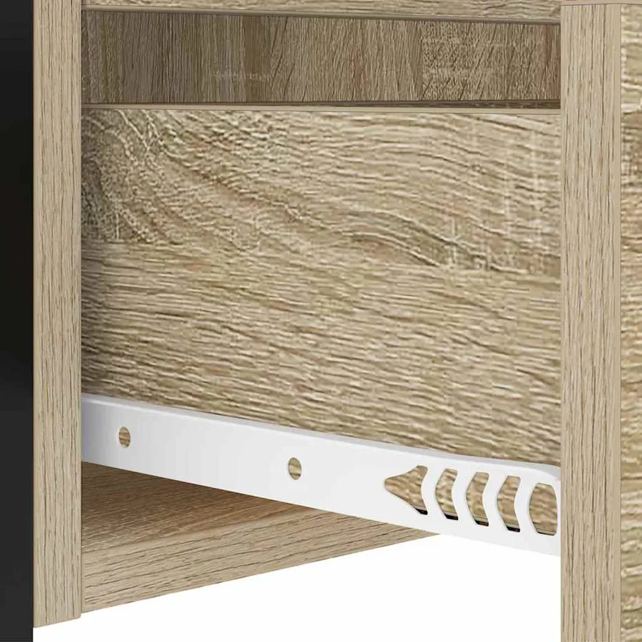 Cabinet de chevet 2 pcs Chêne Sonoma 40 x 31 x 60 cm - 11