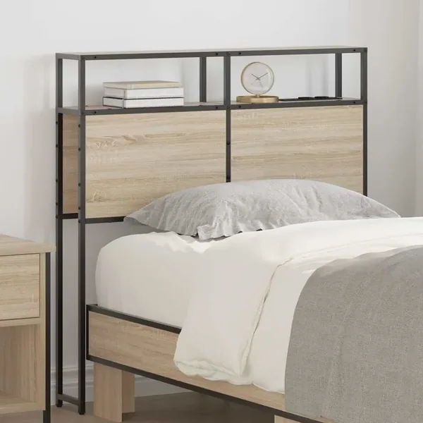 Tête de lit de rangement Chêne sonoma Bois d'ingénierie