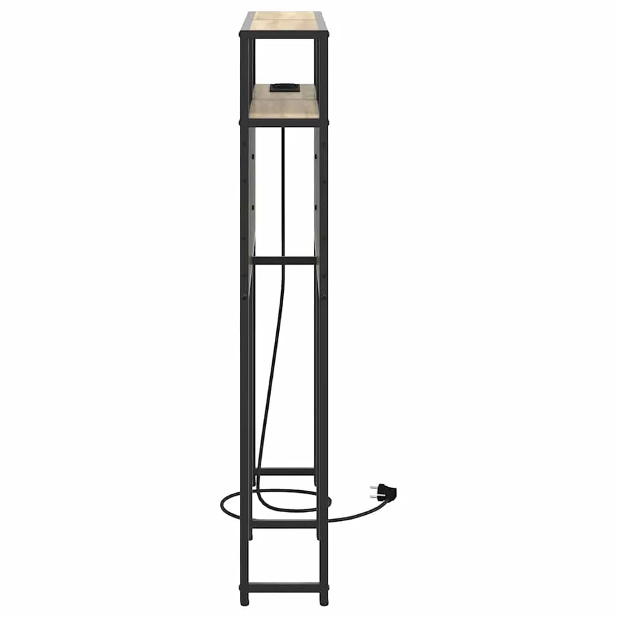 Tête de lit de rangement Chêne sonoma Bois d'ingénierie - 6