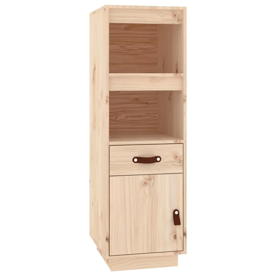 Buffet haut 34x40x108,5 cm Bois massif de pin - 2