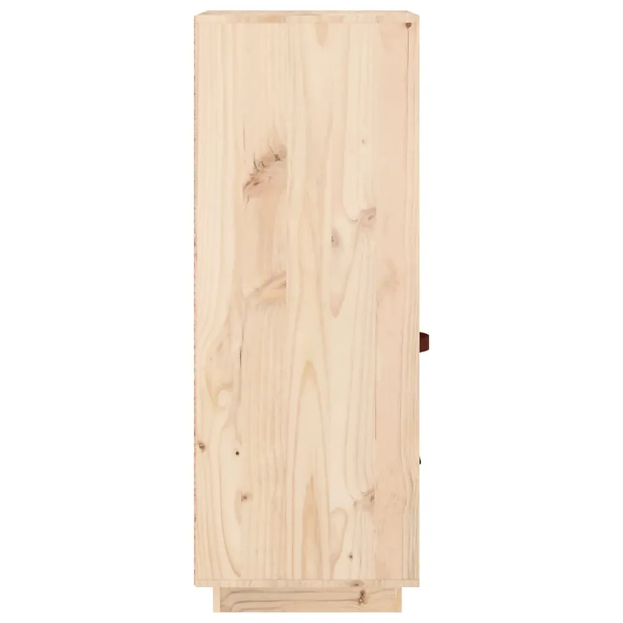 Buffet haut 34x40x108,5 cm Bois massif de pin - 7