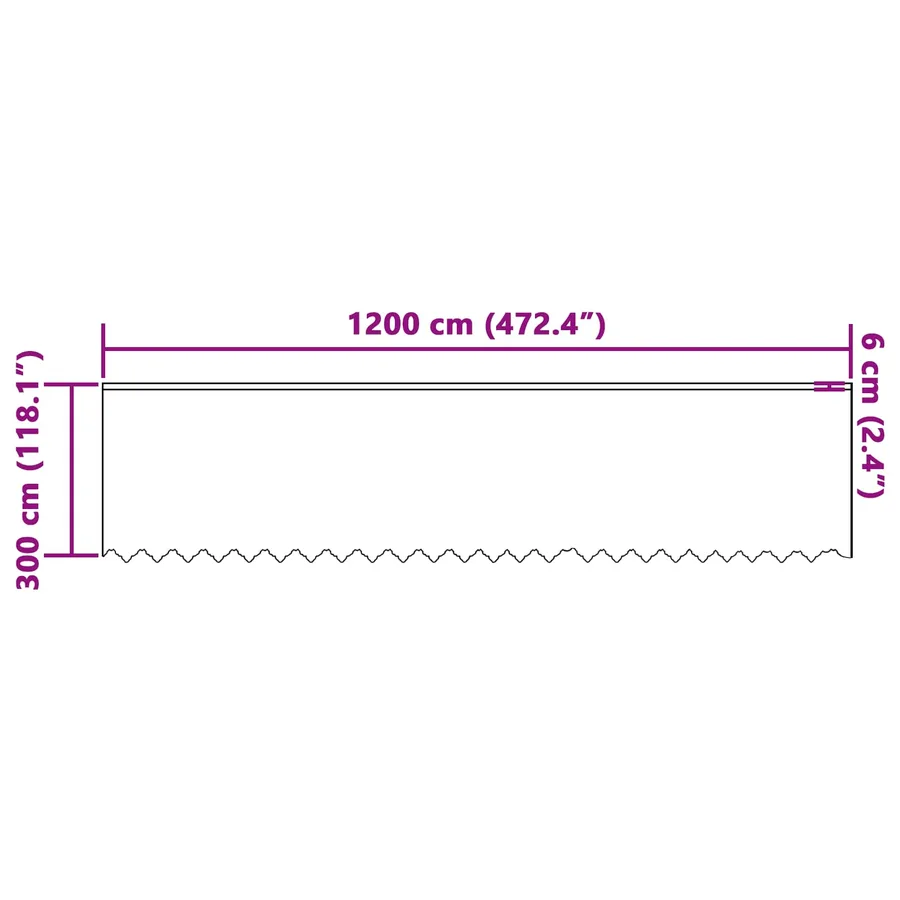 Rideau en Dentelle Floral Blanc 300 x 1200 cm Polyester - 8